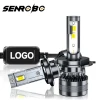60W LED Headlight Bulbs 6000LM 6000K Aluminum Alloy Fan Cooling for H4 H13 H7 9005