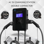 11 kw dual type 2 connector smart ev charger