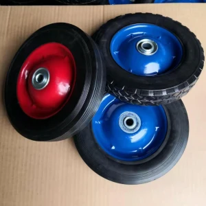 8*1.75 solid wheels