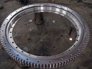 RKS.061.25.1204 slewing bearing with external gear teeth 1338*1119*56mm