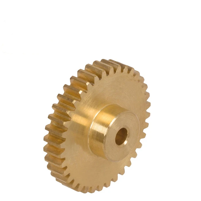 0.5 Module small brass spur pinion gears