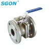 2PC Flanged Ball Valve With DIN Type