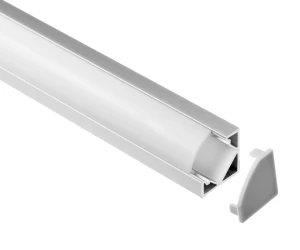 High Class Triangular Aluminum LED Profile Corner Linear Profile 18.1*18.1