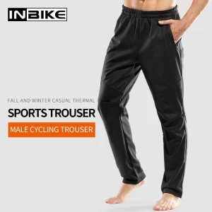 INBIKE Men Outdoor Sport Breathable Leisure Running Hiking Bike Trousers Cycling Bicycle Windbreaker Pants LM8635