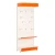 Import Adjustable Heavy Duty Gondola Shelving Unit for Retail Stores with Perforated Back Panel and Display Hooks from Republic of Türkiye