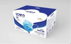 UCHIKO Mask IIR 3 Ply ISO 13485, made in Vietnam