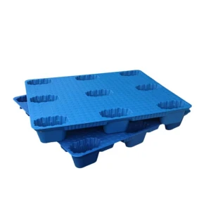 Blow Nine-Leg Plastic Pallet Industrial Grade Heavy Duty Use