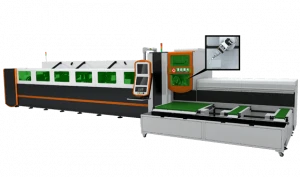 Golden Laser Tube Laser Cutting Machine for Different Profile Pipe Cutting