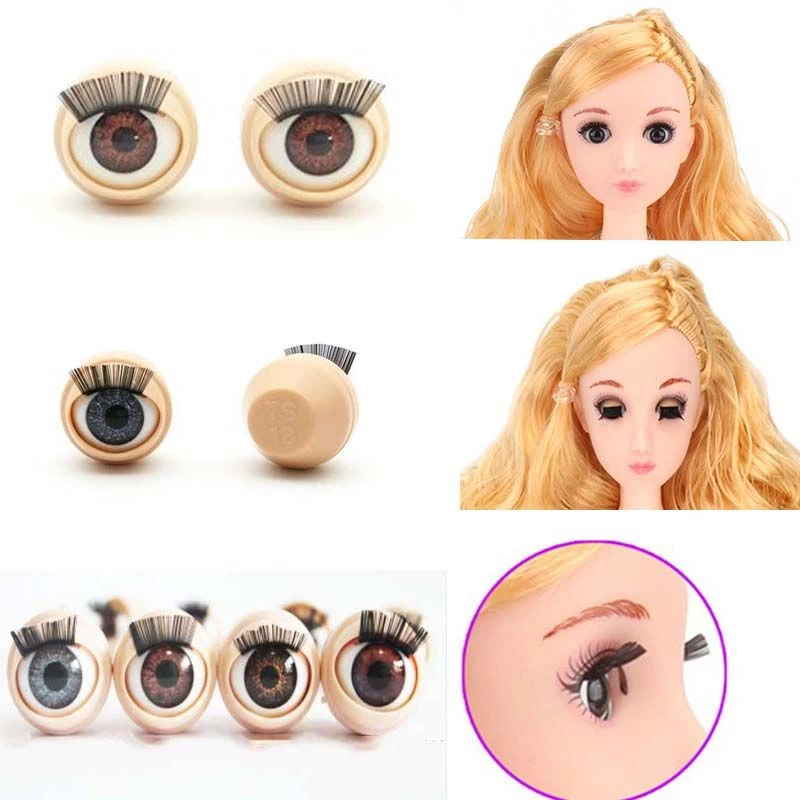 Buy Handicraft Jewelry Accessories Plasitc Open Close Doll Eyes Movable ...