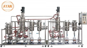CBD oil Large stainless steel molecular distillation