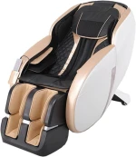4D Luxury Zero Gravity four-wheel Full Body Massage Chair massager heat deep vibration kneading