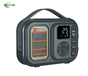 80Wh/20800mAh Power Station With 12V Jump Starter And Air Compressor