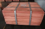 High-purity electrolytic copper cathodes, 99.99%