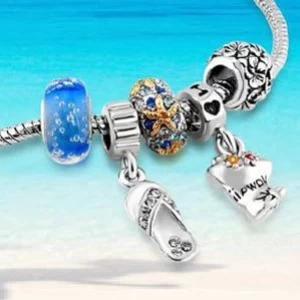 Fashion jewelry European charms Bracelets Pendants Rings Earrings