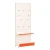 Import Adjustable Heavy Duty Gondola Shelving Unit for Retail Stores with Perforated Back Panel and Display Hooks from Republic of Türkiye