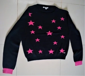 Children's Pink Star Sweater
