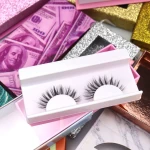 Eyelashes Thin Free Samples Individual Eyelashes Real Mink Lashes Lash Clusters with Wholesale Price Beauty Equipment