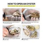 Wholesale Custom Stainless Steel Mussel Oyster Opener Knives Clam and Shellfish Tools Oyster Shucking Knife