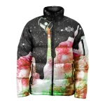 Men's Stand Collar Puffer Jacket