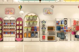 Kids Retail Custom Color Theme Display Pods