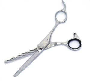 "C40B 6.0Inch" Japanese-Handmade Thinning Hair Scissors (Your Name by Silk printing, FREE of charge)