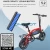 Import 10% discount! 350W 6.0Ah small electric folding bike, high quality, factory direct sale from China