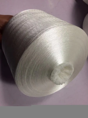 75D/2  polyester embroidery filament yarn in dying tube raw white