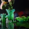 2021New Luxury Home Artwork Vase Ginkgo Design Ramadan Decorations Manufacturers Wholesale