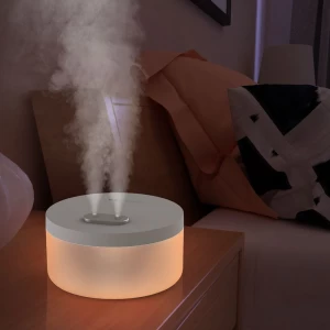 Humidifier Dual Nozzle Tank, aroma diffuser, home, office, hotel, car, camping, etc., Christmas, gifts