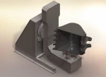 Welding positioner for structural components of excavators