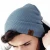 Import 1 Pcs Hat PU Letter True Casual Beanies for Men Women Warm Knitted Winter Hat Fashion Solid Hip-hop Beanie Hat Unisex Cap from China