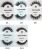 Import 100% handmade high quality false eyelashes mink eyelashes from China