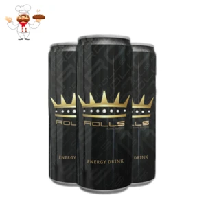 %100 Natural Rolls Energy Drink