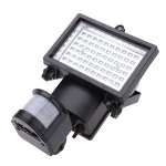 10W 60LEDs  Outdoor Waterproof Infrared Ray Induction  Street Lamp Corridor Landscape Lamp Solar Power Human Body Induction Lamp