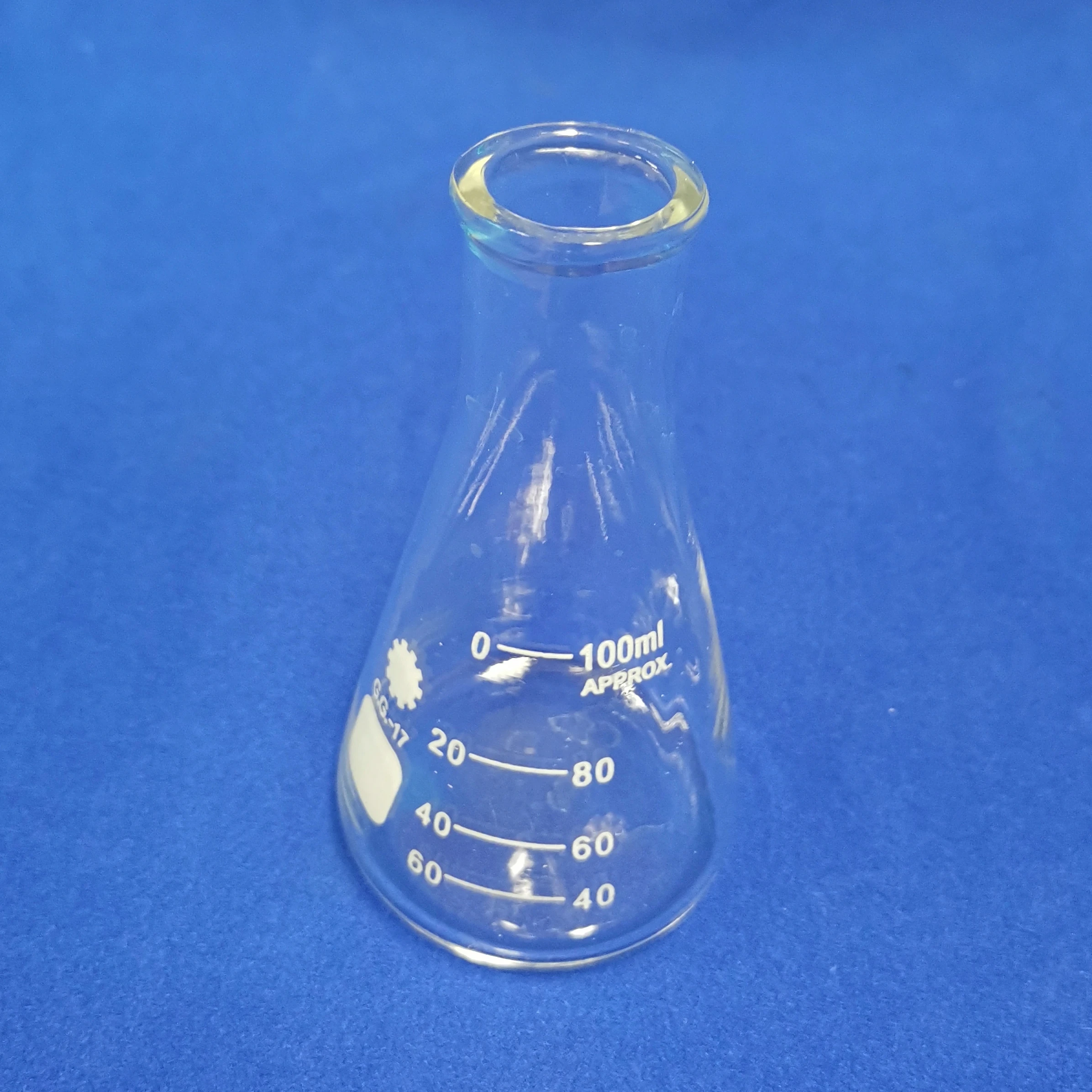 1103  lab equipment heat resistant glass conical beaker