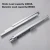 Import 118mmheight PAI-BOX GRAPHTE hight quality hardware slim metal box soft slose drawer slide for kitchen bathroom wardrobe cabinet from China