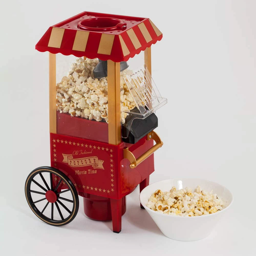1200W Hot Air Pop Popcorn Machine Popper Maker Mini Party Home Use