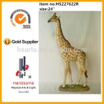 12"h resin giraffe polyresin giraffe home decoration