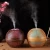 Import 130ml wood grain aroma diffuser ultrasonic scent air humidifier fragrance machine Portable cool fog colorful lighting gift from China