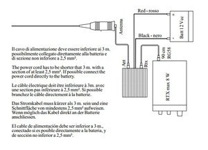 13.8V DC VHF Linear Amplifier mini car amplifier 12v amplifier BJ-150V