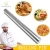 Import 15 3/4 Inch Stainless Steel Baking Non-Stick Surface Rolling Pin French Dough Roller from China