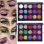 Import 15 Color Glitter Eye Shadow Pallete Pigment Professional Eye Makeup Palette Long-lasting Make Up Eyeshadow Palette from China