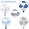 16 PP Blades Wall Fan KDK Type with 110V or 220V Voltage