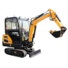 1.8ton 1800kg small project china hydraulic crawler excavator with cabin