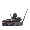 2 Channels Lcd Display Studio Handheld Wireless Karaoke Microphone