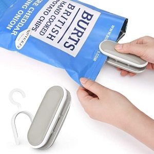 2 in 1 Hand held Heat Plastic Bag Sealer and Cutter sealer Mini Heat Vacuum Sealers With Hook