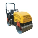 2 ton full hydraulic road roller compactor with double drum diesel engine road roller