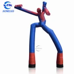 20 Foot  - Rainbow Color Promotional Advertising Inflatable Hot Air Style Balloon