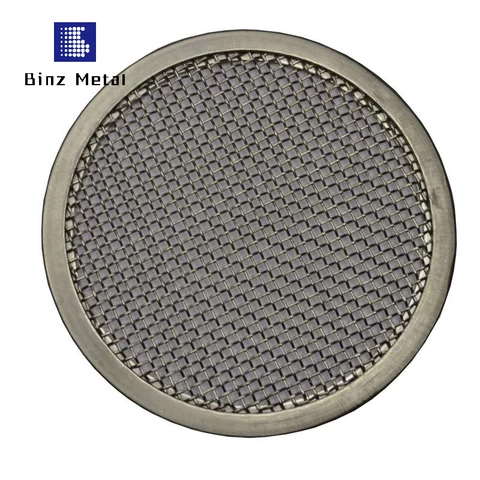 50 100 150 200 Micron Stainless Steel 304 3016 Coffee Filter Metal Mesh Etched Filter Disc