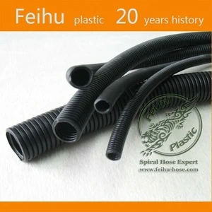 2014 China high quality corrugated electrical conduit hose Cable Sleeves plastic tubes rigid conduit